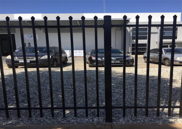 used wrought iron fence panels/tubular steel fence/garrison fence 2100MM X