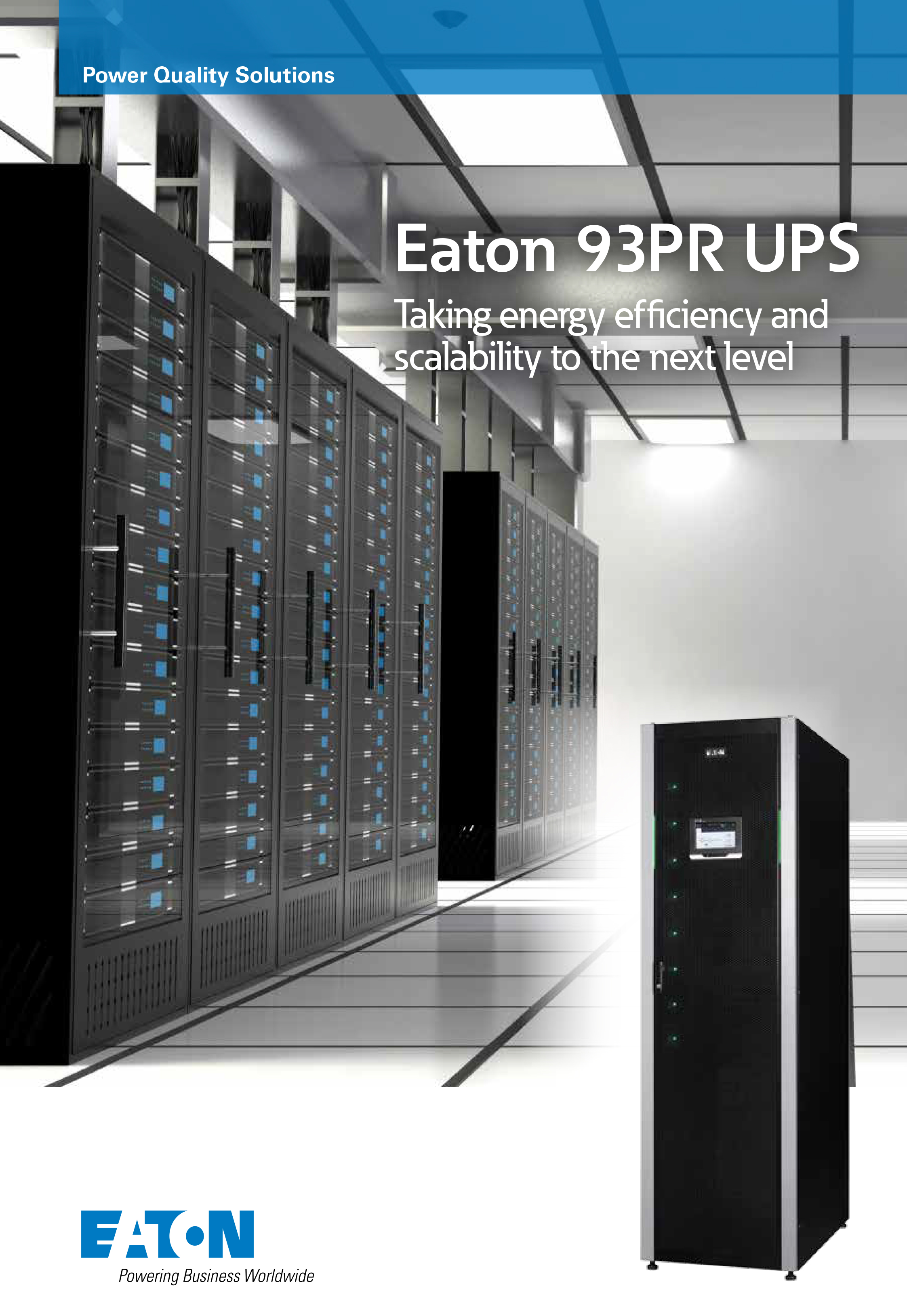 Eaton Brand UPS 300kva Online eaton 9395 15-500KVA 25KVA-200KVA uninterruptible power supply with three phase output for office