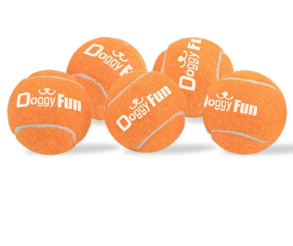 Dog Toy Tennis Balls for Your Dog. 2-Pack, Colors Vary