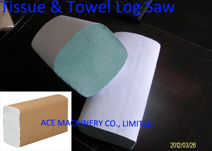 tissue paper log saw