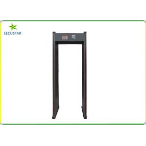 User-Friendly Control Panel Walk Through Metal Detector with Standby Alarm and