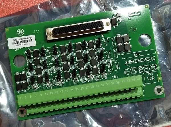 IS200SSCAH2AGD GE Communication Terminal Board