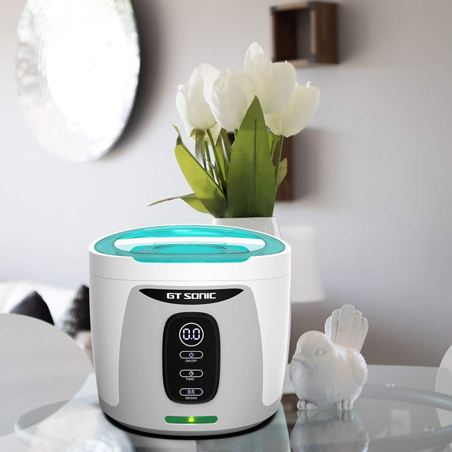 Detachable 35W Stainless Steel Ultrasonic Cleaner 750ml 40KHz Table Top