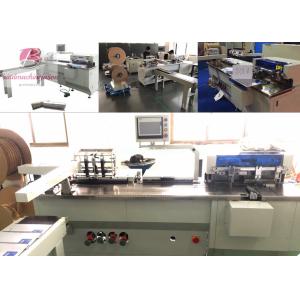 Spooling wire inserting machine with hole punching PBW580 for notebook Manufactures