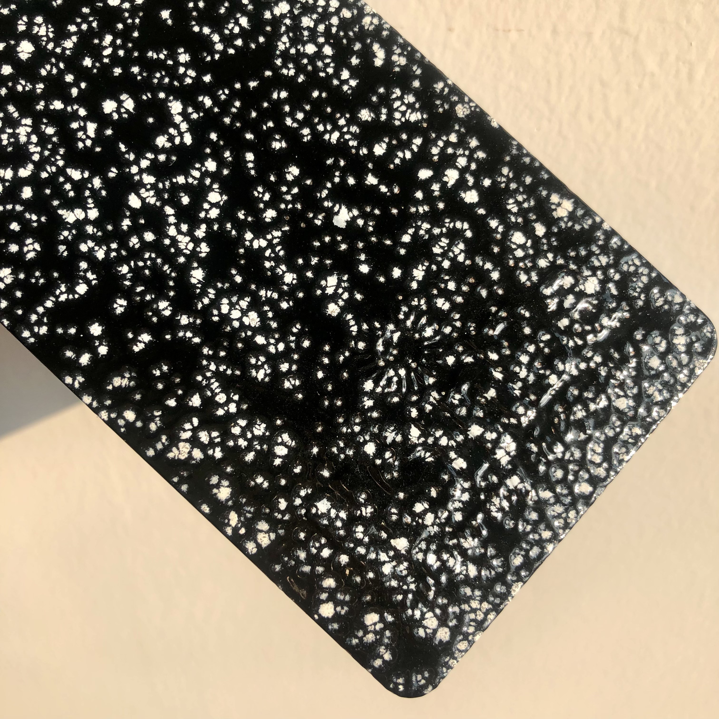 Spotted High Friction Electrostatic Powder Coating Enhanced Surface Coverage For Lighting