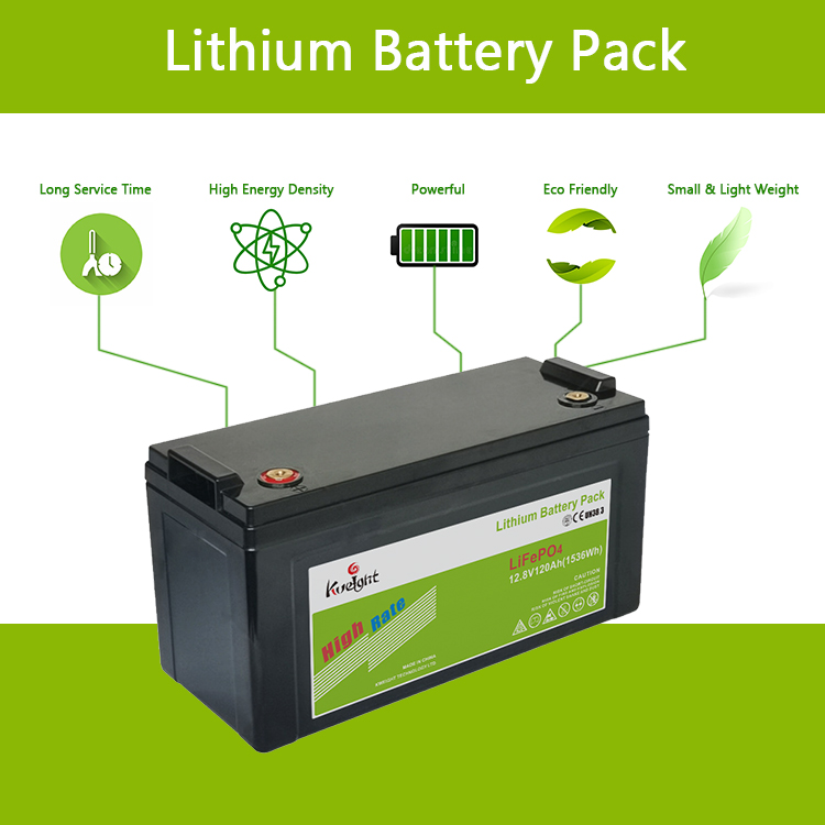 Lithium Replacement Lead Acid Battery 12v 120ah Lifepo4 Battery For Home Rv System