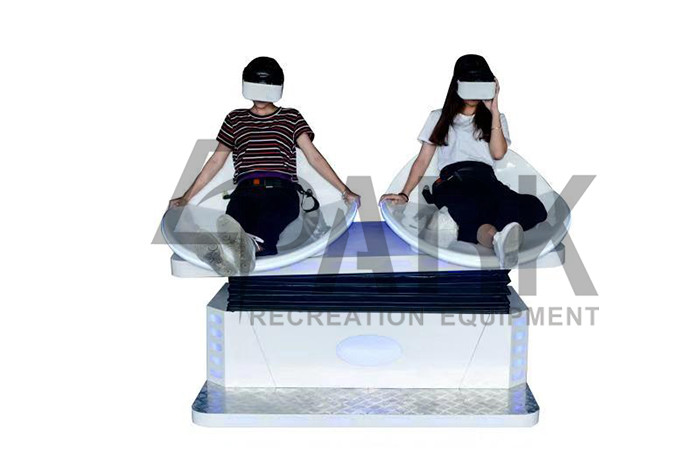 Double Grass Ski Flying Magic Carpet Virtual Reality Simulator / Interactive Game Machine