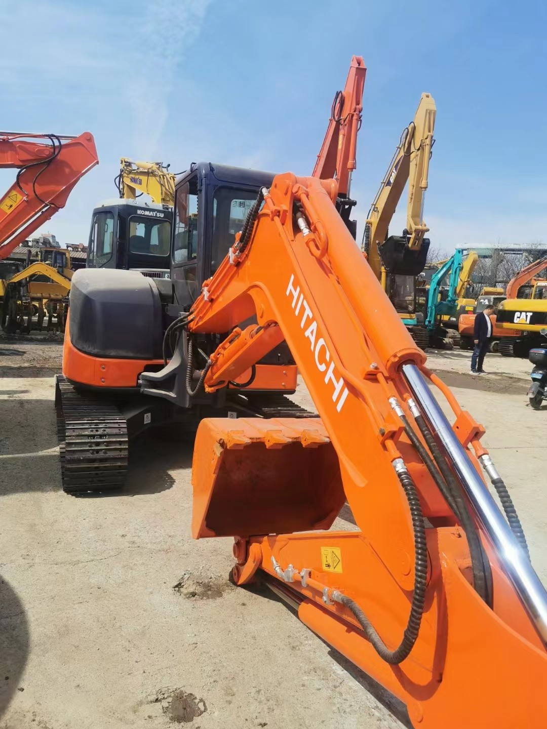 Used Hitachi Excavator zaxis 65USB in a Good condition and ready for work