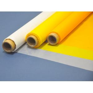 120T 300 Mesh Polyester Printing Mesh White Yellow 165cm Width