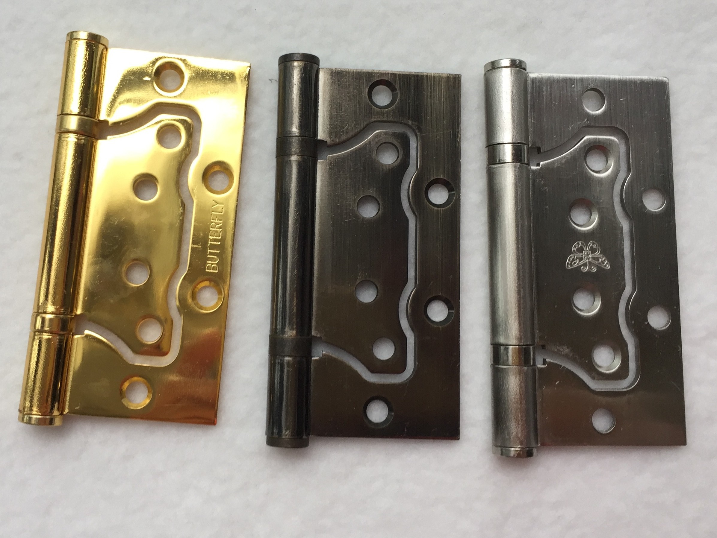 GP Color 4" 2.5mm Flush Hinge Heavy Duty Sub Mother Steel OEM Available