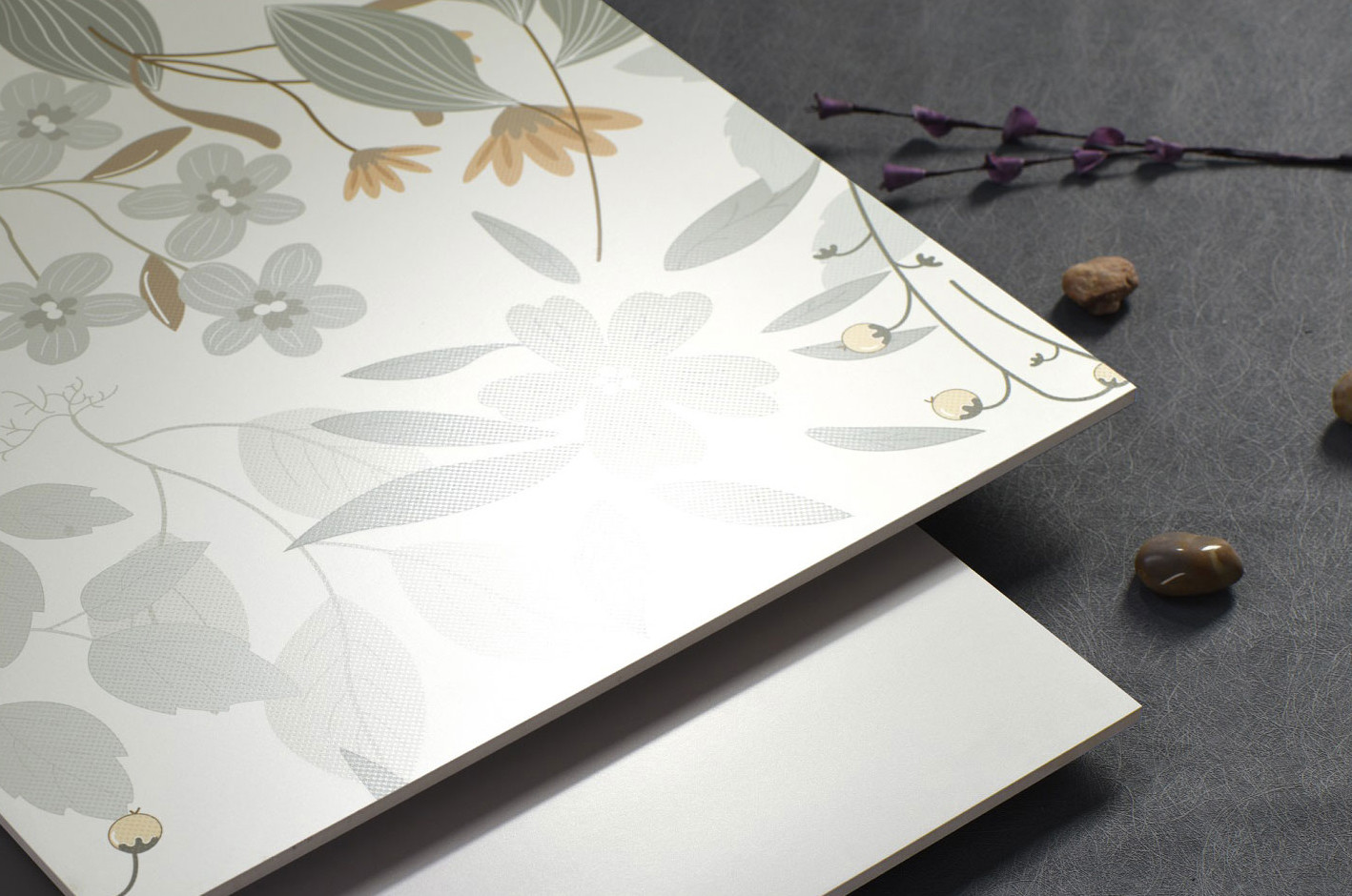 750x1500mm ISO9001 Baby Face Glazed Porcelain Tile and eco-friendly indoor floor tiles for living room and bedroom