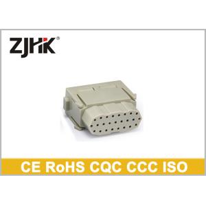  09140253001 25 Pole Heavy Duty Electrical Connector With 4 AMP Crimp Terminal Manufactures