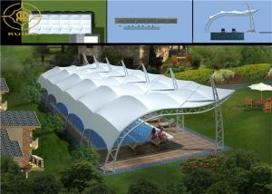  Heat Resistance Tensile Structure Buildings Weatherproof Tensile Shade Structure Manufactures