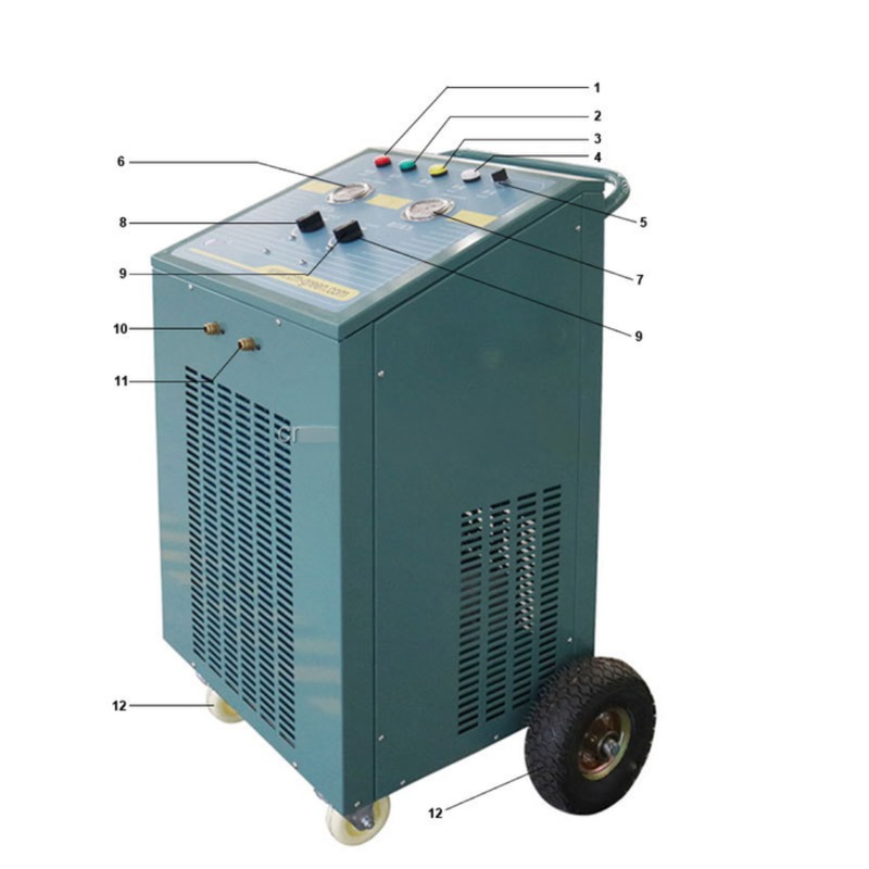 ac gas r410a ac filler conditioner machine for the cars r134a Refrigerant Charging Equipment