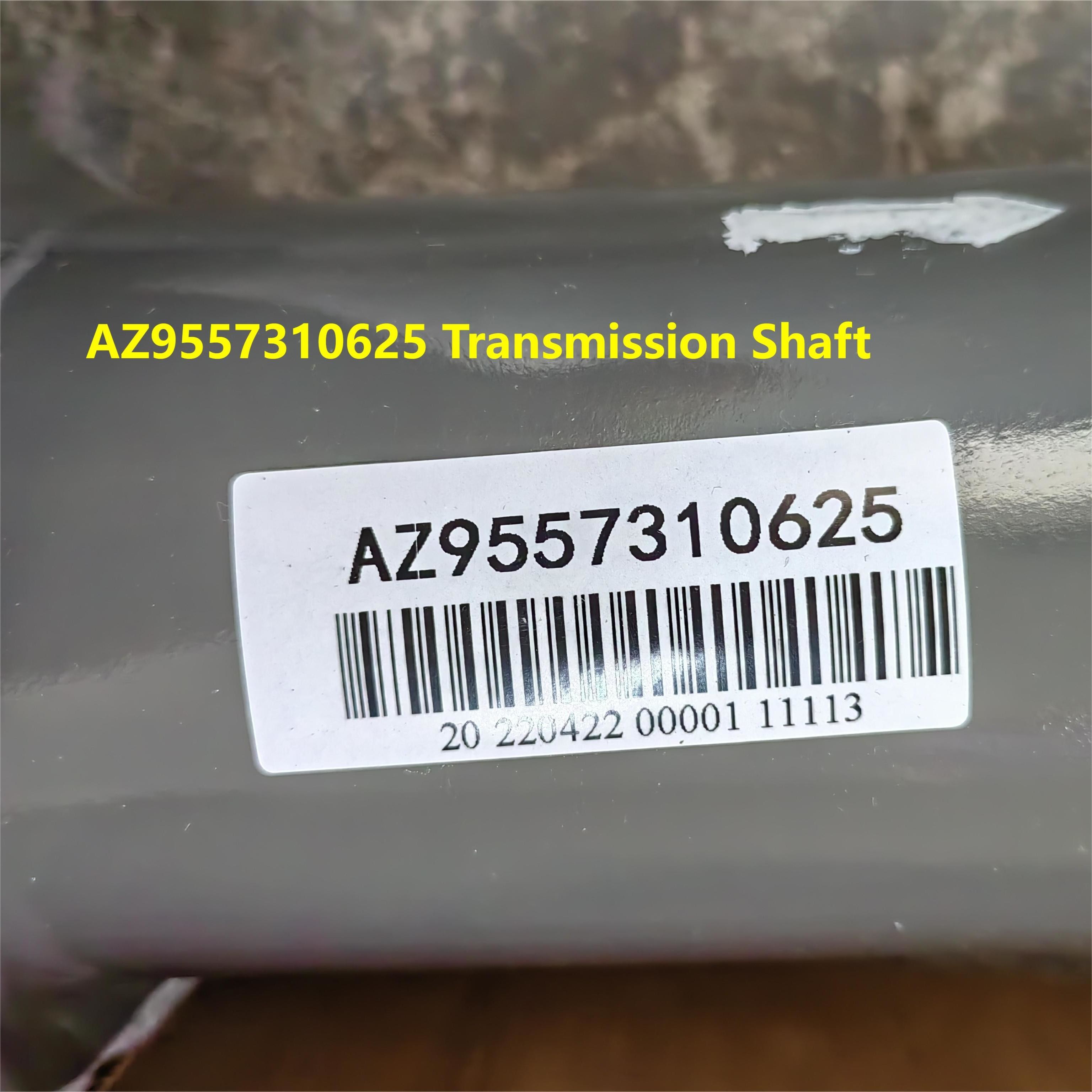 AZ9557310625 Transmission Shaft HOWO Truck Parts Propeller / Telescopic Drive Shaft