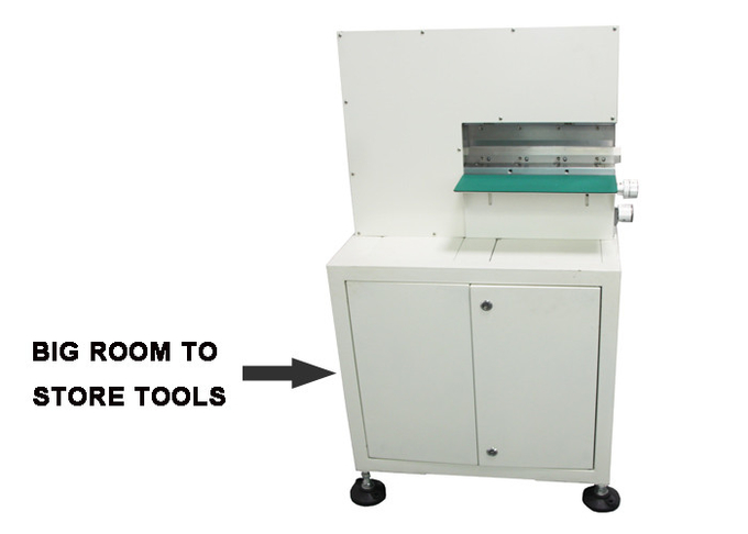 Pneumatic Driven Blade Metal Low Cutting Force Stress V Cut PCB Depanelizer 0