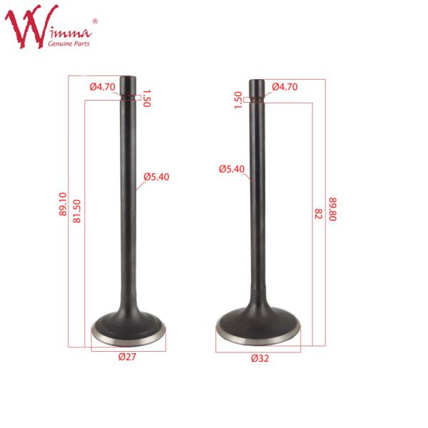 Intake And Exhaust Valve Motorcycle Parts Engine Valve Good Quality Stainless