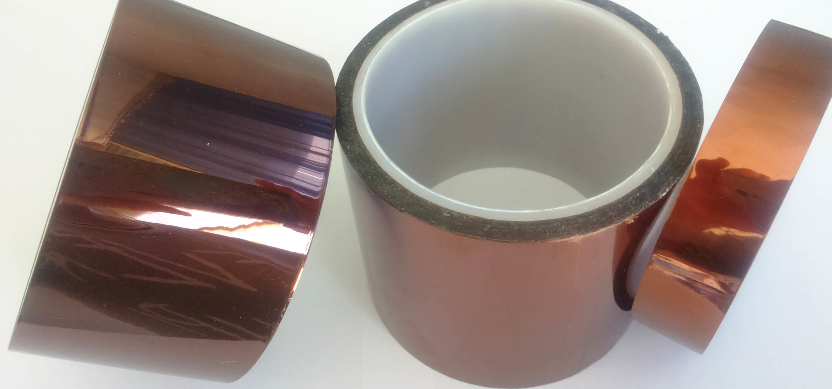 5KV Breakdown Volatge Kapton Polyimide Tape In Etching Or Fiber Optics Cable