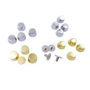 Rustproof Bag Purse Feet Studs And Rivets Garments Smooth Surface