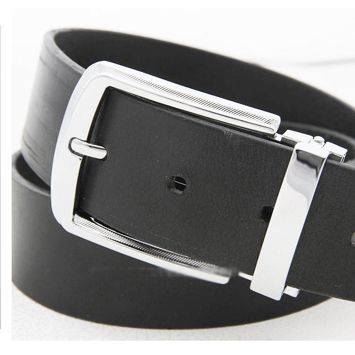 ISO9001 Durable Leather Belt Square Buckle Pin Fadeless For Dress Pants