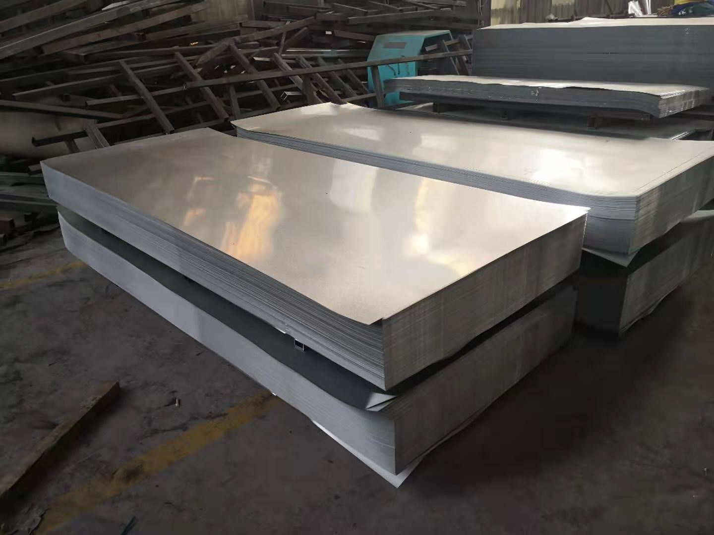 SPCE 0.6mm Electro EGI Flat Galvanised Sheets Z40 Astm Surface Clean