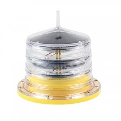 FAA Flash Constant Adjusted 32.5CD Solar Led Tower Obstruction Light