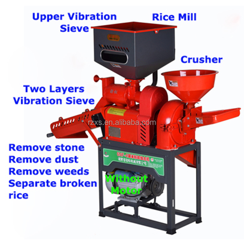 Auto Sella Rice Mill Hammer Roller Polisher for Small Combined Mini Milling Machine