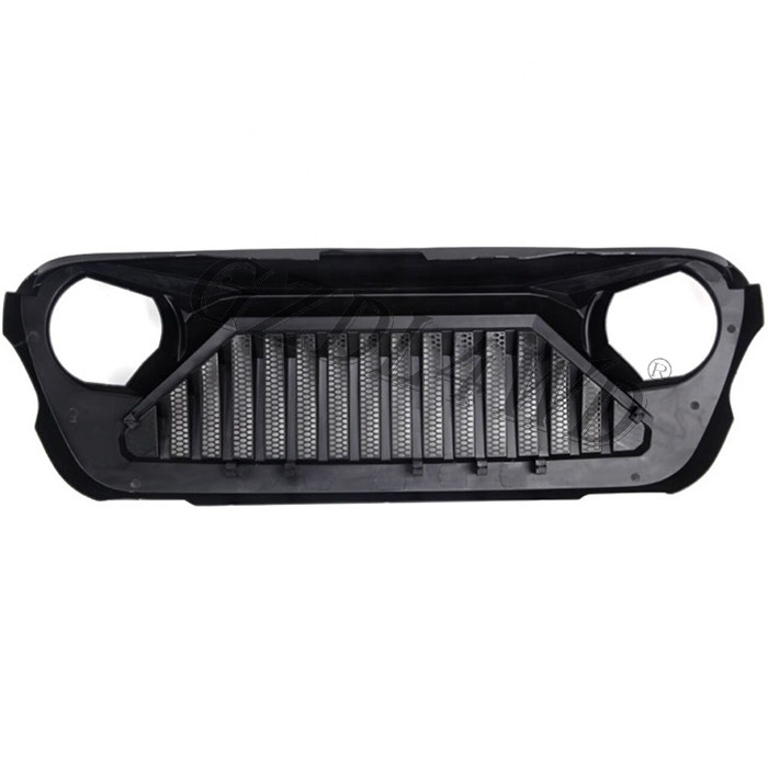 ABS Front Bumper Grille For Jeep Wrangler Jl 2018 / Car Front Grill Parts