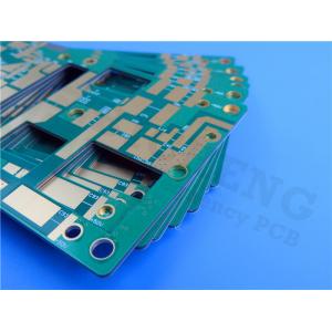 2-Layer RF PCB Made Of 30mil RT Duroid 5870 Laminates With Bare Copper