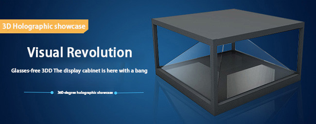 FHD 3D Holographic Display Floating Product Hologram Retail Display