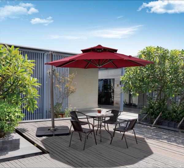 SunShade Cantilever Outdoor Garden Parasol Sun Protection Patio Lounge Chair