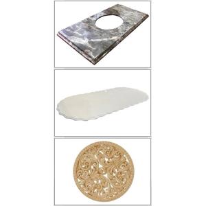 Integrated CNC Bridge Granite Cutting Milling Machine 3400X2000mm Trolley