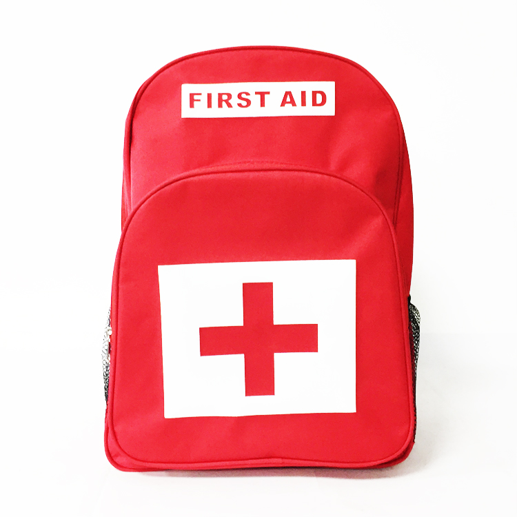 First Aid Responder Ems Medical Emergency Trauma Bag Portable Empty Dual Zippers 6.5"