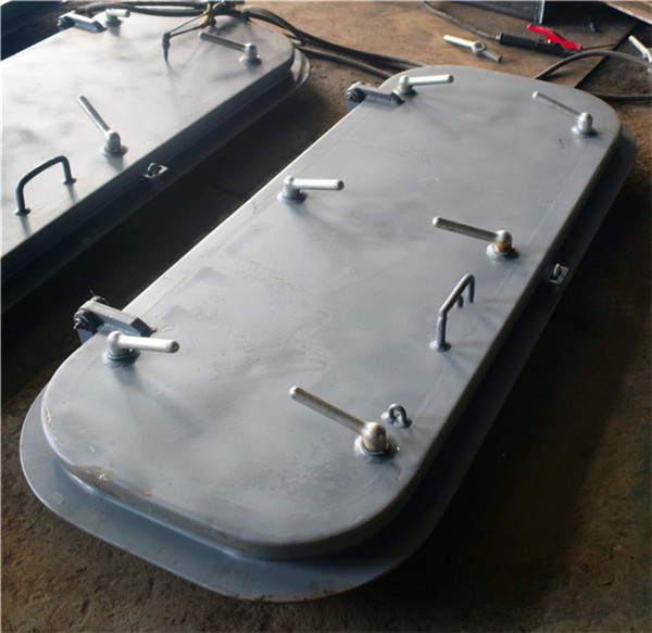 Steel Marine Boat Accessory Hinged Watertight Door With Hatch Cover
