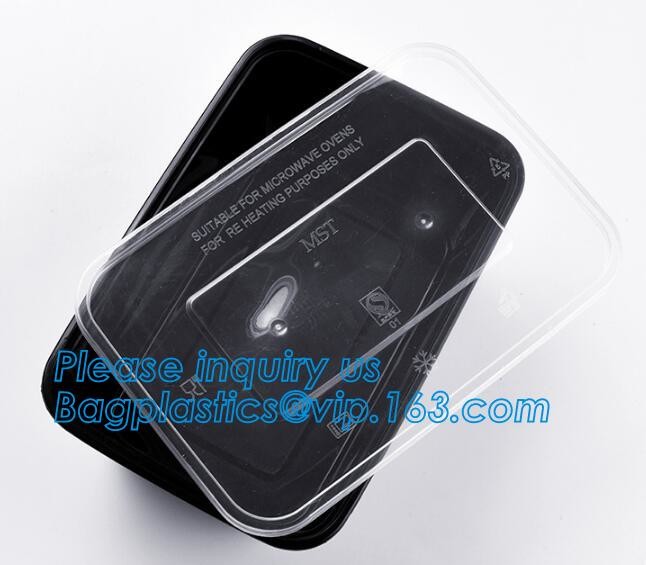Meal Prep Containers Free Sample Bento Lunch Box Biodegradable Food Container Plastic Wheat Straw Lunch Box bagplastics
