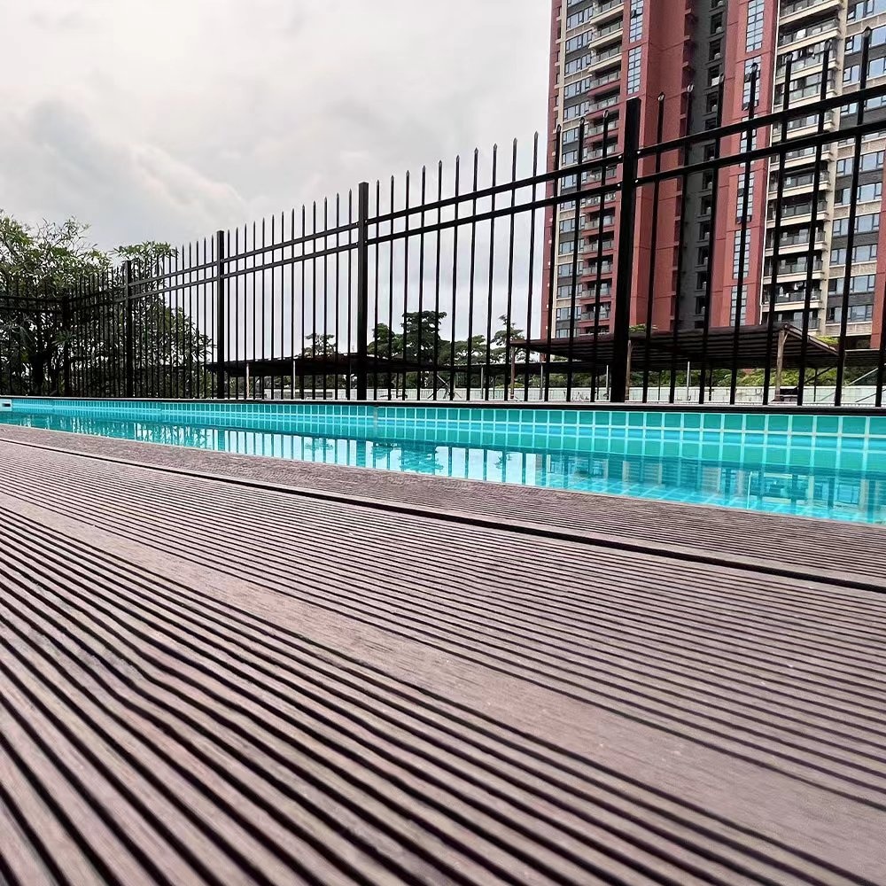 Resort Villa Hotel Swimming Pool with Pool Window Prefab Modular and 100mm Thickness
