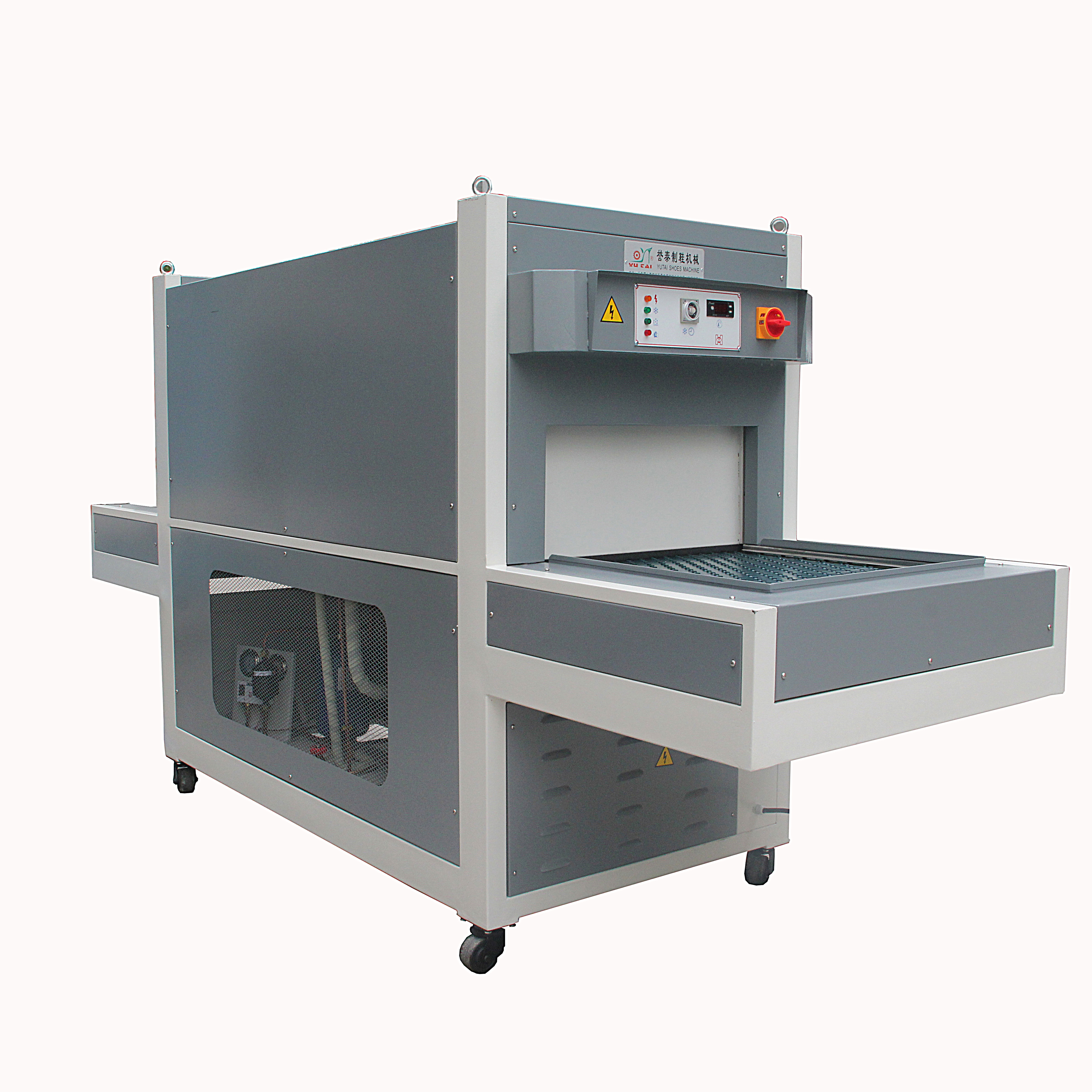 High Speed Shoe Chiller Machine Safety Operation Shoe Making Equipment