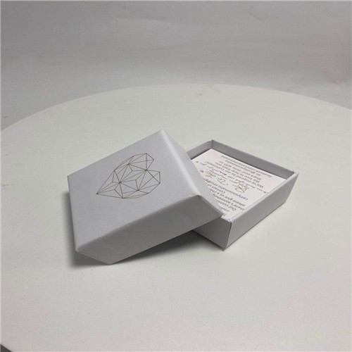 Recyclable Cardboard 15x30x15mm Jewelry Paper Box