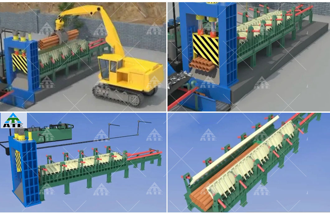 Gate Type Hydraulic Shearing Machine Gantry Shear For Cutting Metal Plate