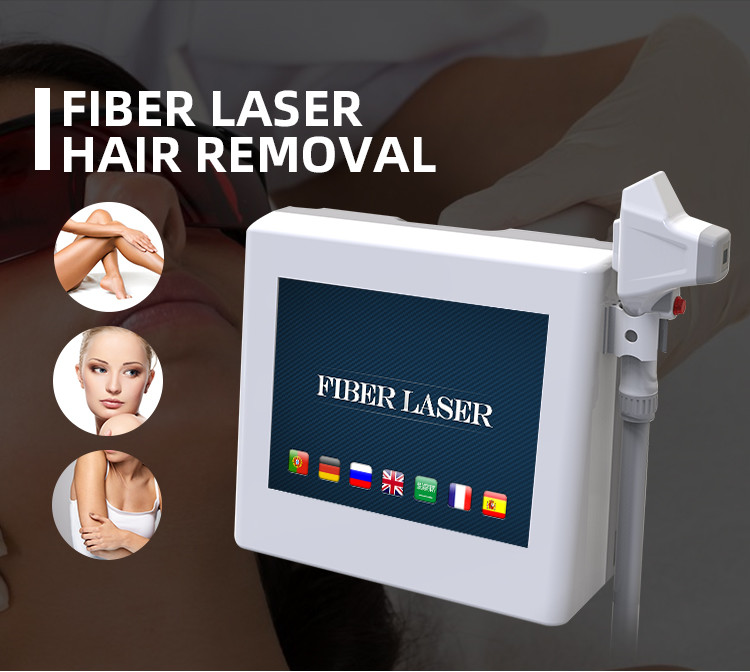 2021 New Product 808nm Wavelength Fiber&Diode Laser 2 In 1 System Hair Removal Machine