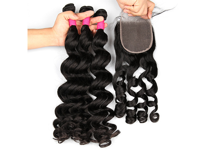 100G Virgin Human Hair Extensions Big Curl 12 Inch 14 Inch 16 Inch