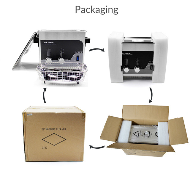 Mini Size Ultrasound Washing Machines , High Frequency Ultrasonic Cleaner