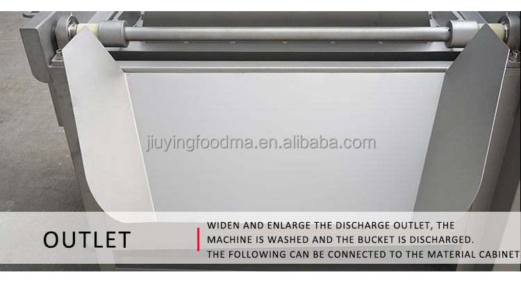 Jiuying 250L Single tank fruit and vegetable cleaning machine with full 304 stainless steel body