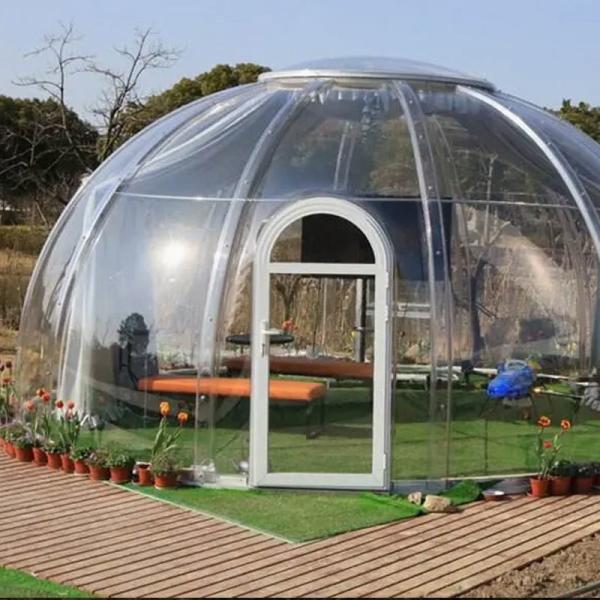 1 - 20mm Starry Sky Room Dining Bubble Tent Sleeping Panoramic Landscape Bubble