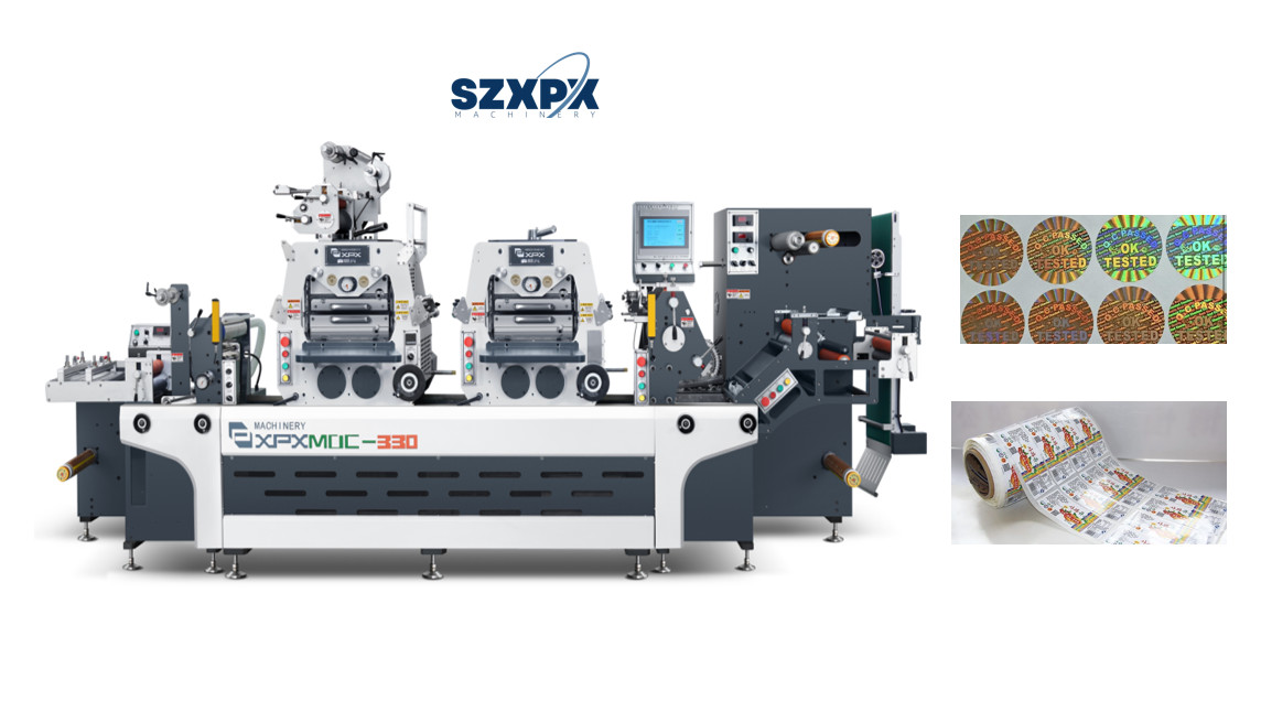 400m/min High Speed Hologram Flatbed Die Cutting Machine With High Speed Sheeter