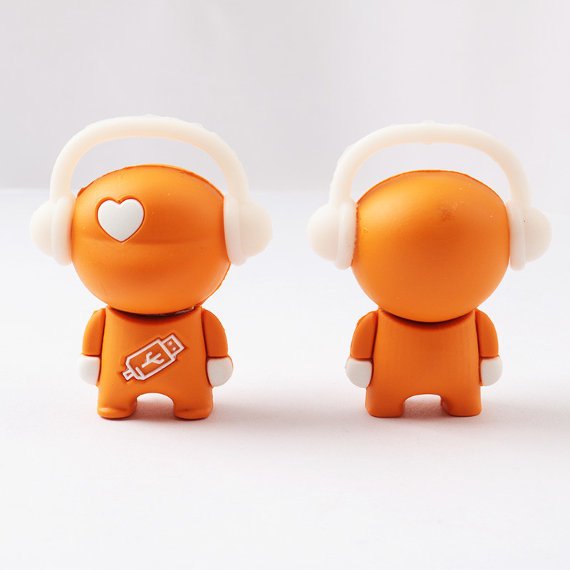 2.0 3.0 PVC Cartoon Usb Flash Drive 16G 64G Full Memory FCC certification