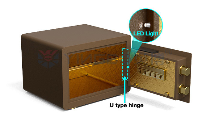 Secure Belongings Inner Size OEM Solid Steel Safe Box For Home