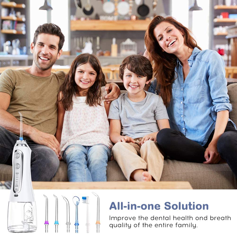 Usb Cordless Water Flosser , Smart Oral Irrigator FCC Approved