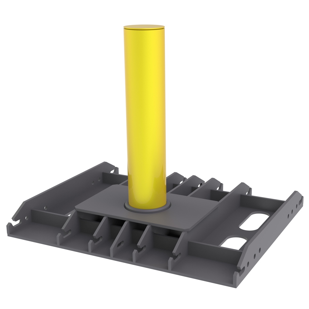 650mm Height K12 Wedge Barrier For Perimeter Protection 3M-6M Length