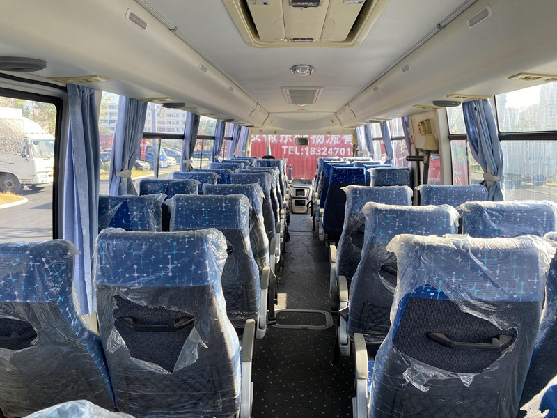 2014 Year 45 Seats Used Coach Bus Kinglong XMQ6101 With Diesel Engine LHD Steering